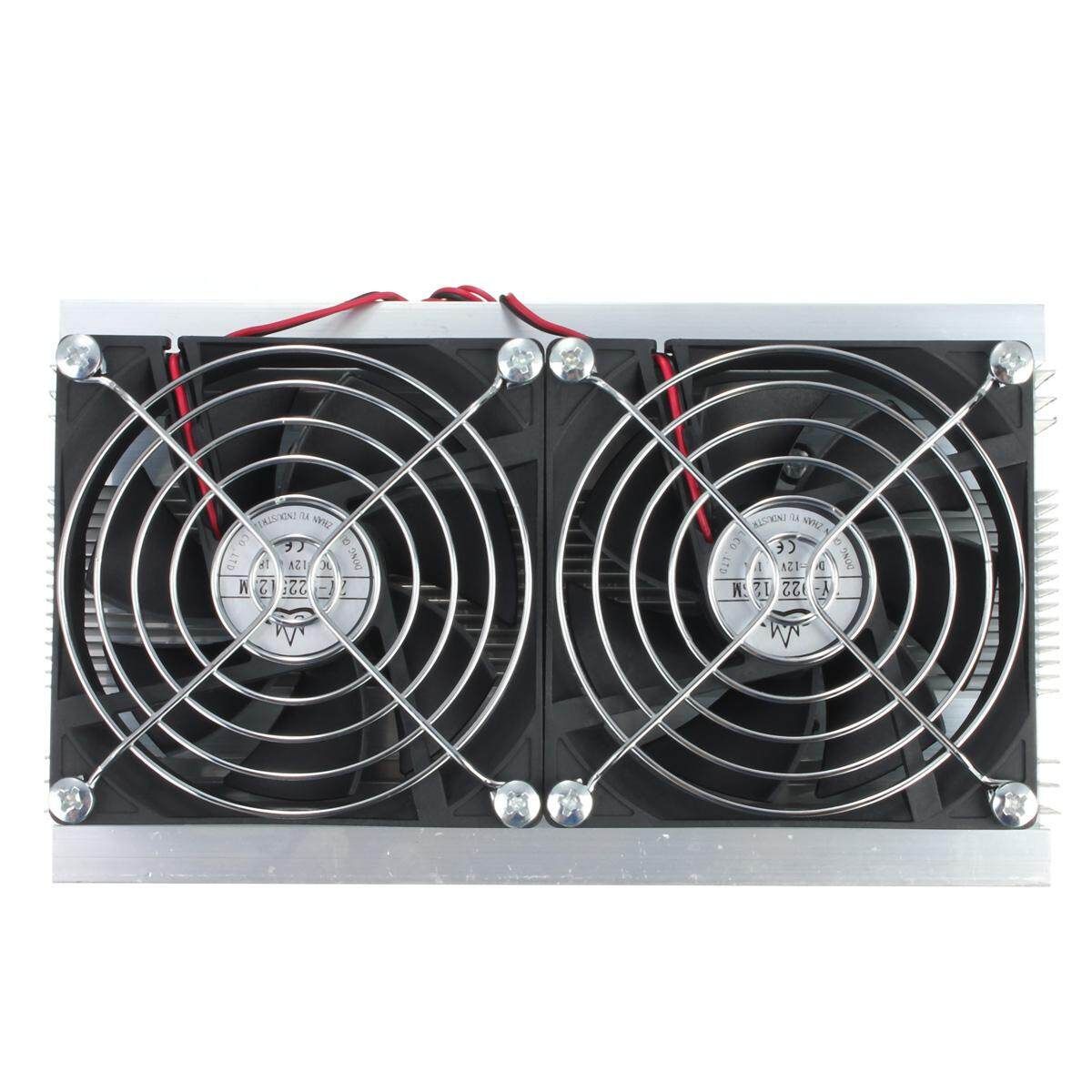 Refrigeration Peltier Double Fan Cooling System Kit Cooler