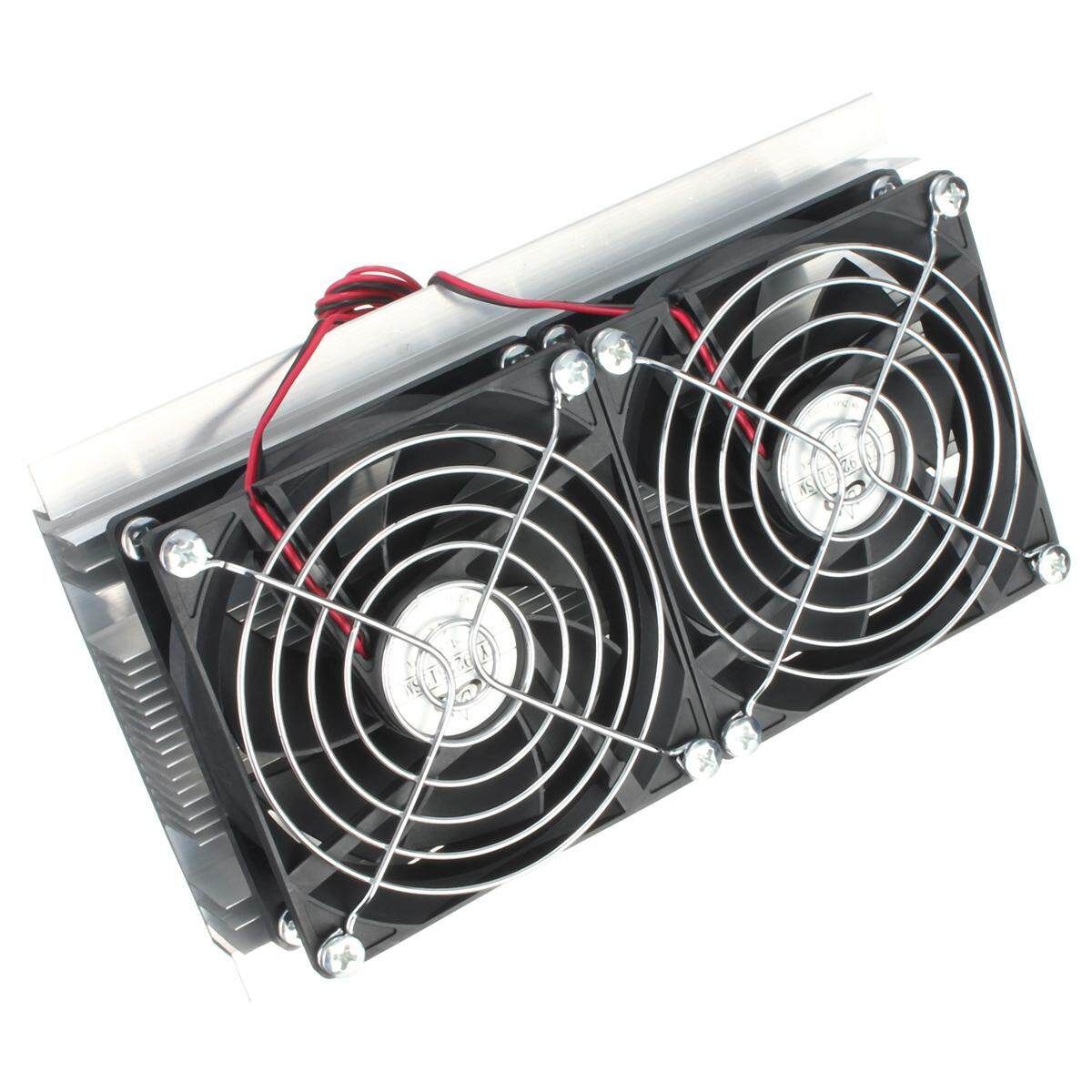 Refrigeration Peltier Double Fan Cooling System Kit Cooler