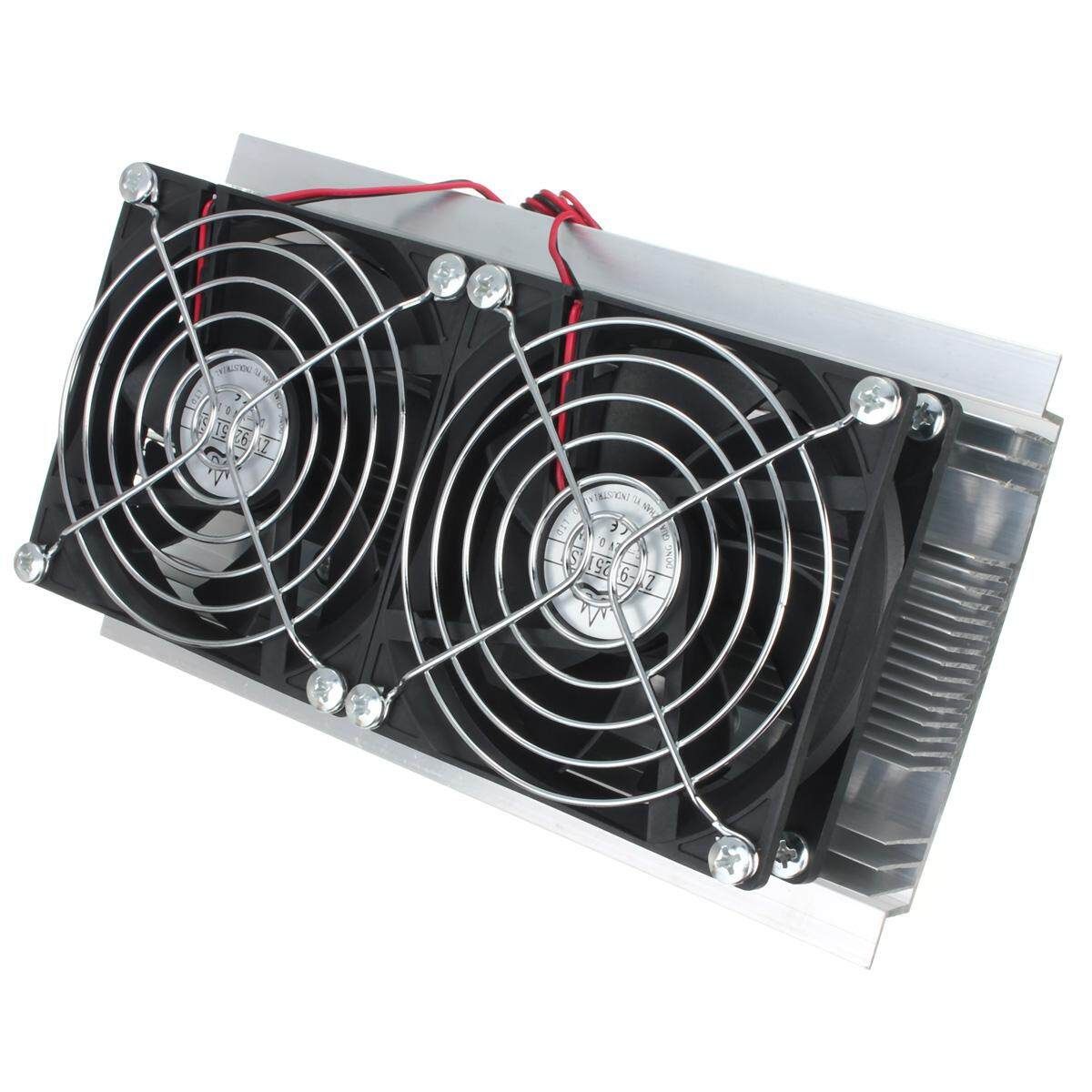 Refrigeration Peltier Double Fan Cooling System Kit Cooler