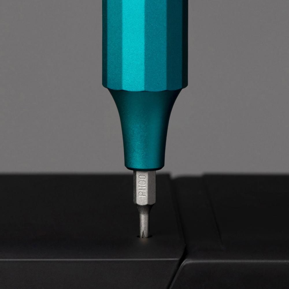 HOTO 24-In-1 Precision Screwdriver Set Double Screw Bits 24 Screw Bit Models With Magnetic Design Portable Mini Multi-Function Repairing Hand Tool Set