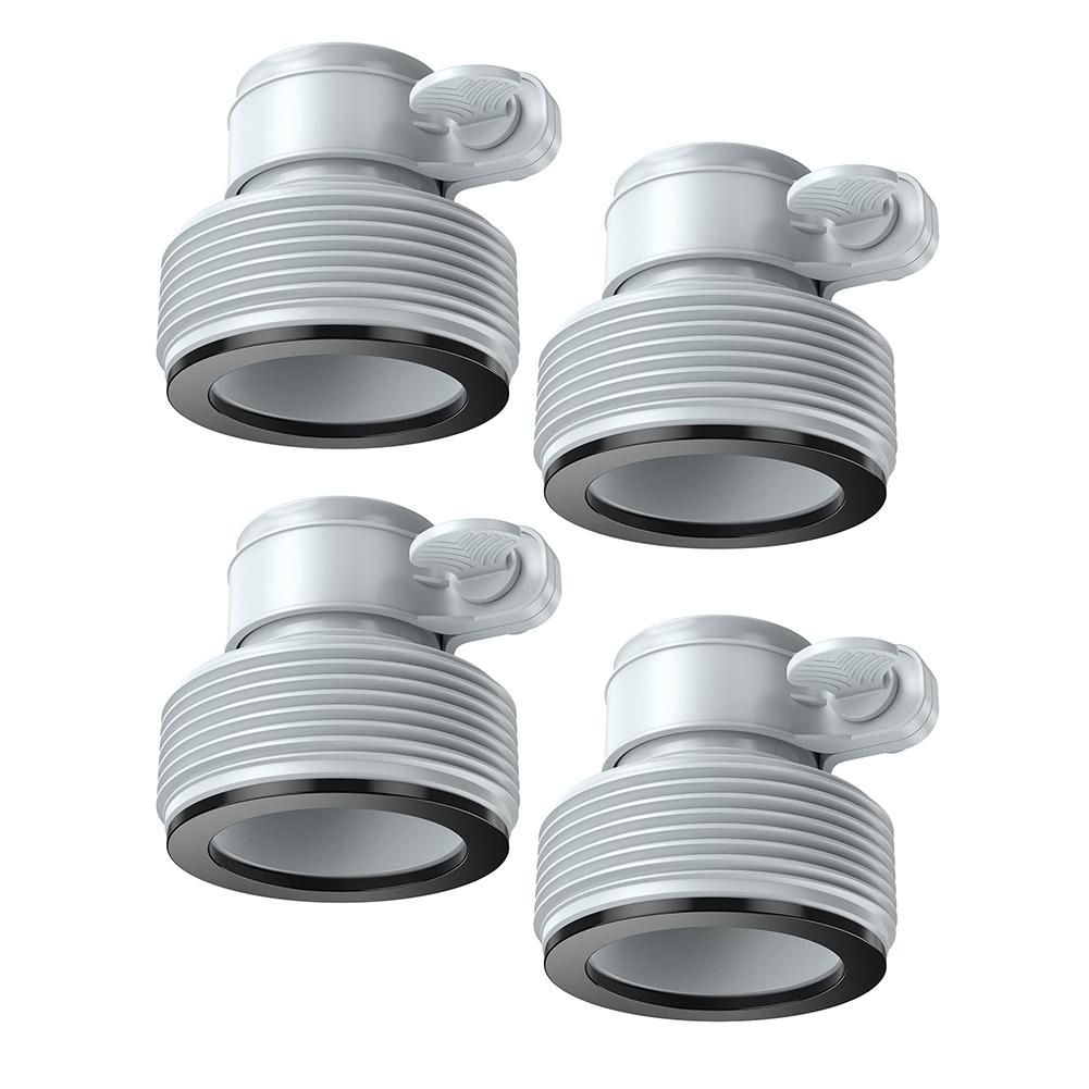 1.25inch to 1.5inch Hose Adapters for Intex Pool,Hose Conversion Adapters B Kit to Filter Pumps and Saltwater System,4