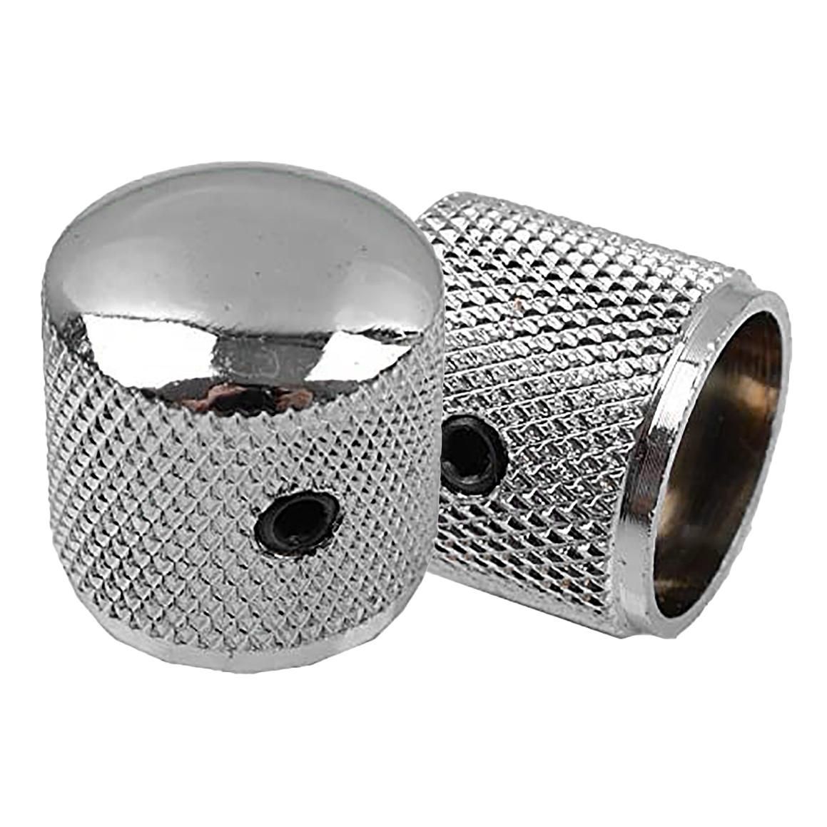 Metal Volume Tone Dome Tone Guitar Speed Control Knobs with