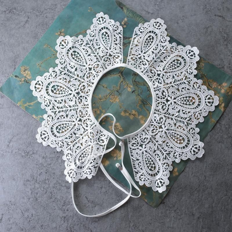 Hollow Hook Flower PaEmbroidery Cotton Folding