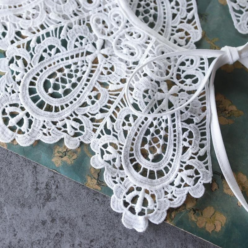 Hollow Hook Flower PaEmbroidery Cotton Folding