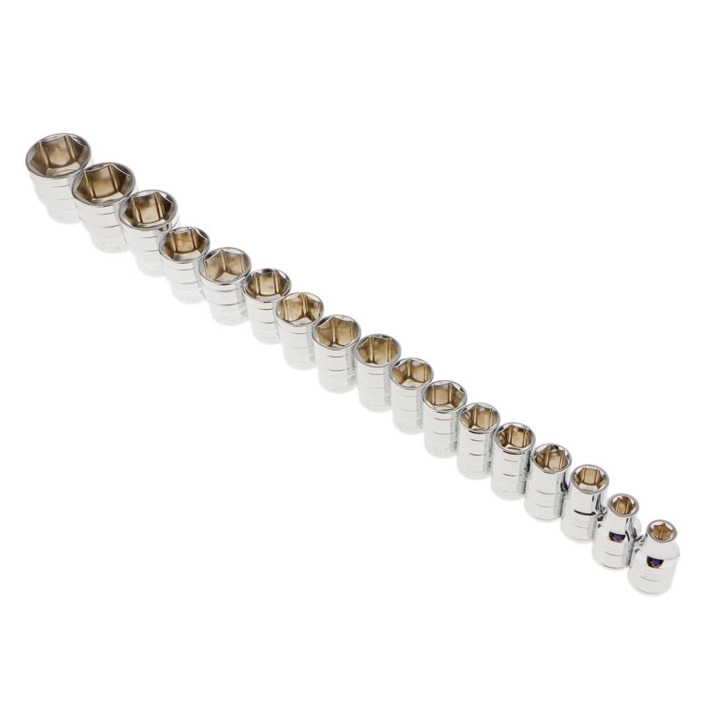 8mm Short 1/2" Drive Socket Metric Hex Hand Operated