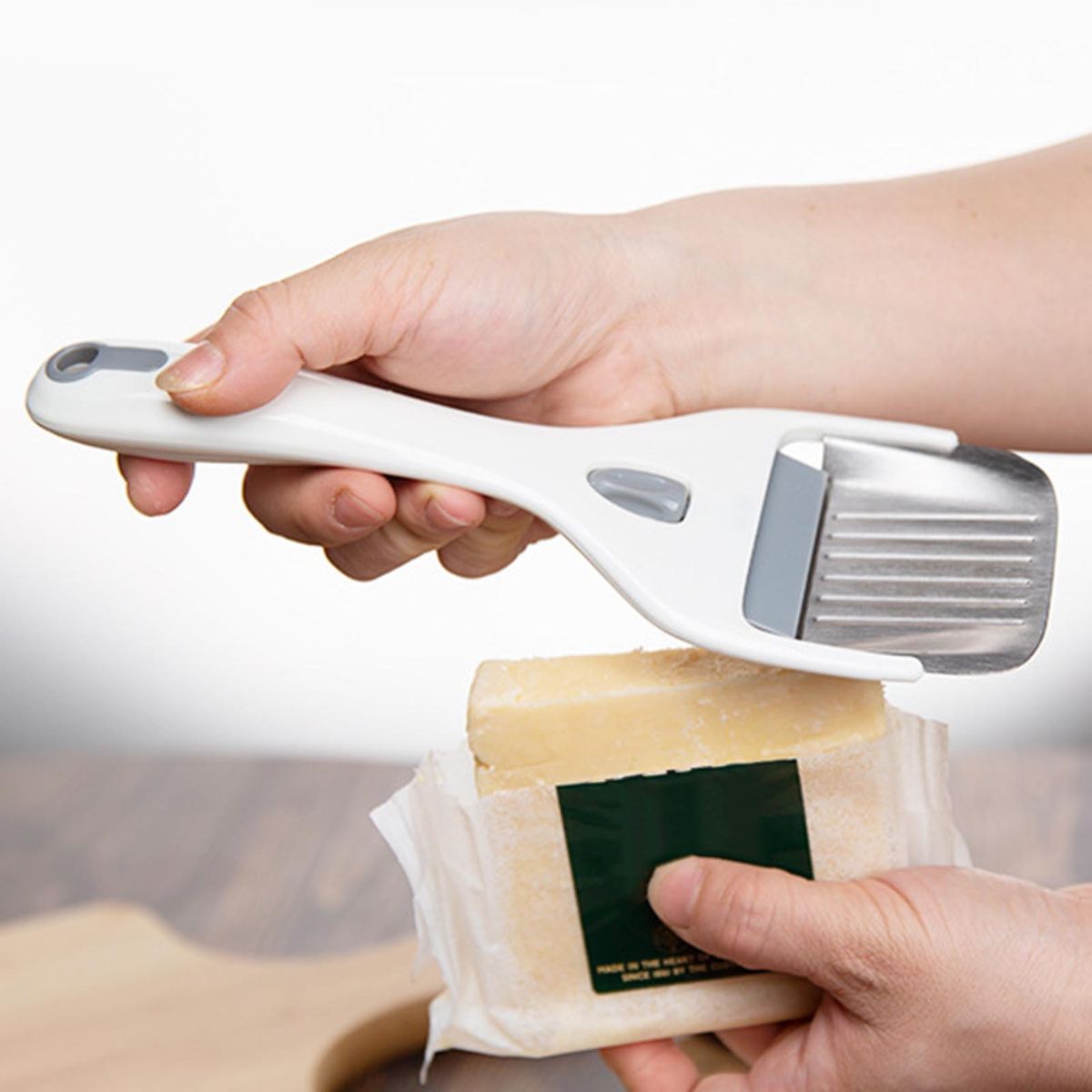 Vegetable Slicer Manual Slicer Potato Slicing Cutter White