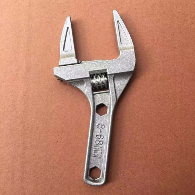 300mm Adjustable Spanner 16-68mm Open-End Wren H Short Shank Large Opening-White