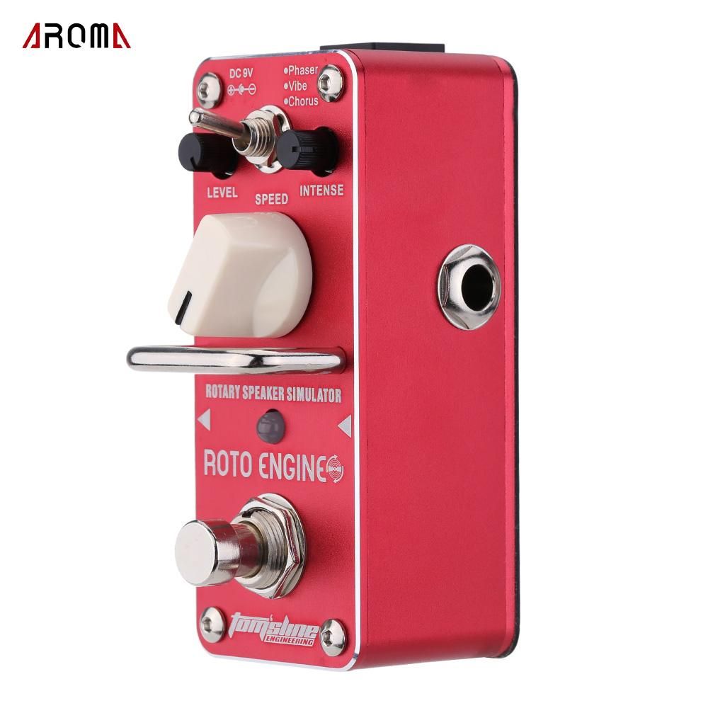 AROMA ARE-3 Roto Engine Rotary Speaker Simulator Mini Single Electric Guitar Effect Pedal with True Bypass