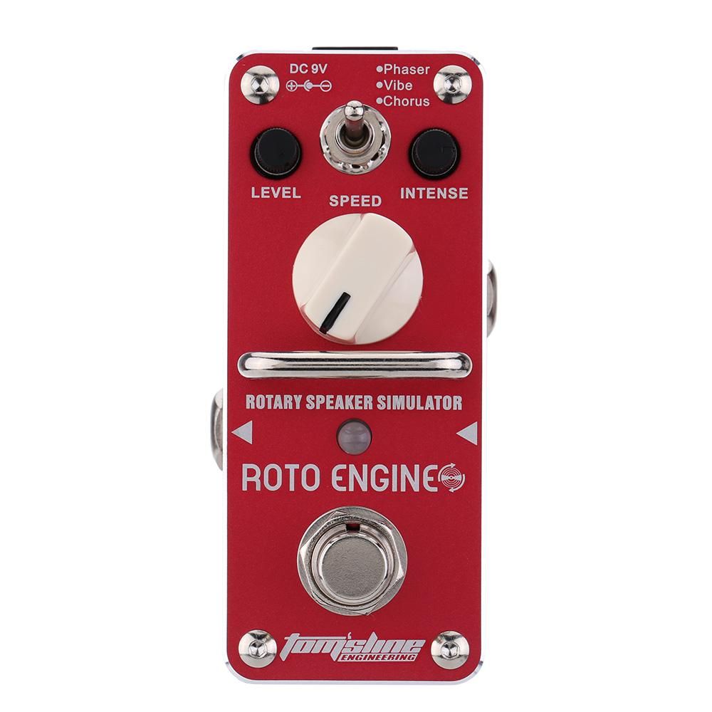 AROMA ARE-3 Roto Engine Rotary Speaker Simulator Mini Single Electric Guitar Effect Pedal with True Bypass
