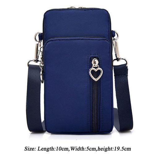 Unisex Women Men Crossbody Bag Waterproof Pocket Mobile