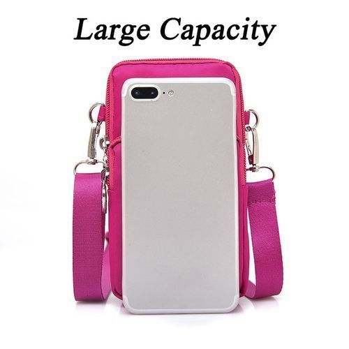 Unisex Women Men Crossbody Bag Waterproof Pocket Mobile