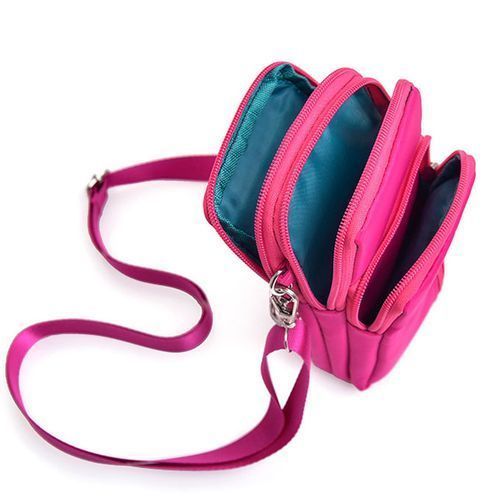 Unisex Women Men Crossbody Bag Waterproof Pocket Mobile