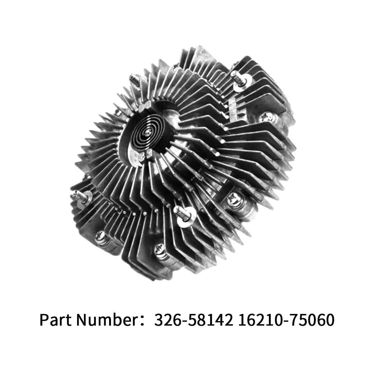 Radiator Fan Clutch for Toyota Tacoma T100 Pickup Truck 4Runner 2.7L