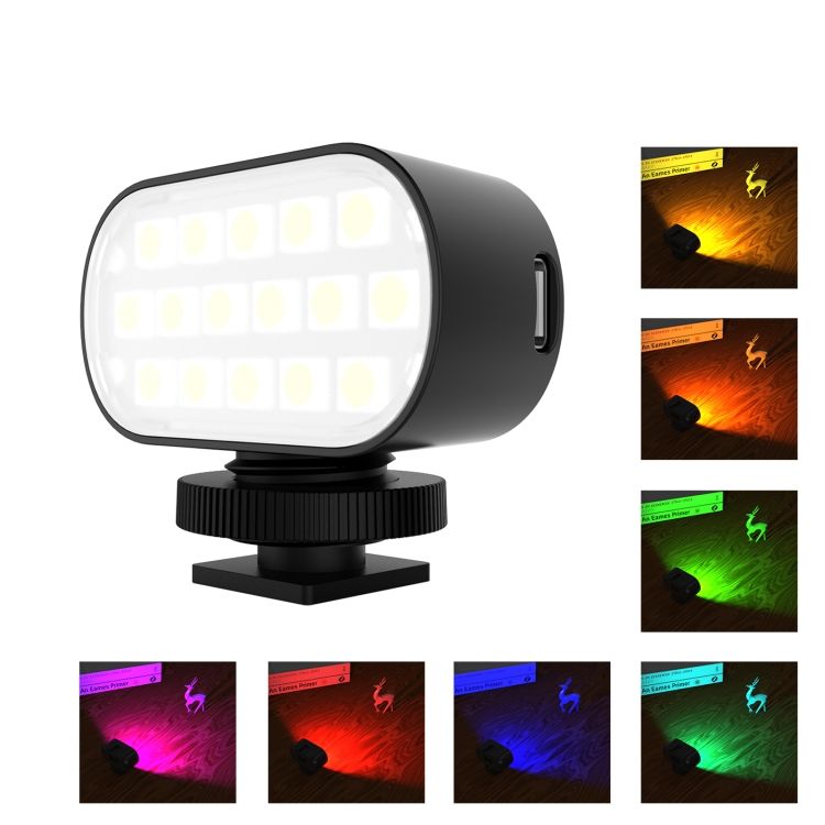 PULUZ Colorful RGB LED Video Light