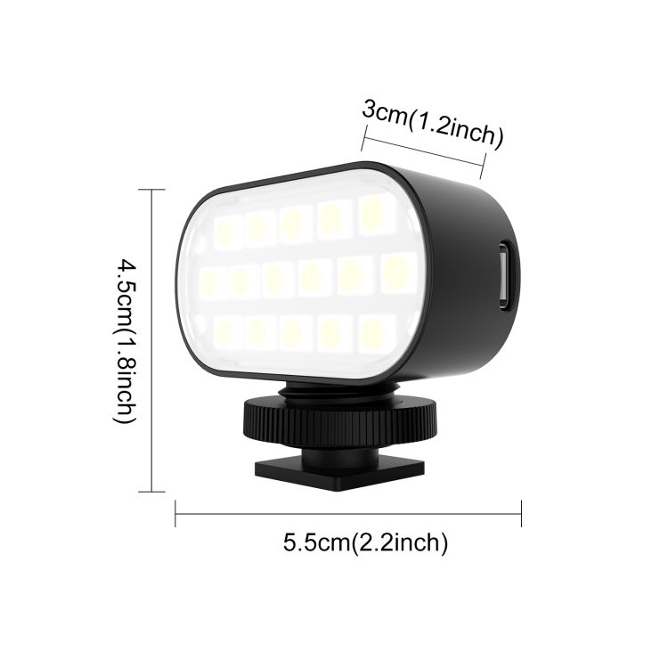 PULUZ Colorful RGB LED Video Light