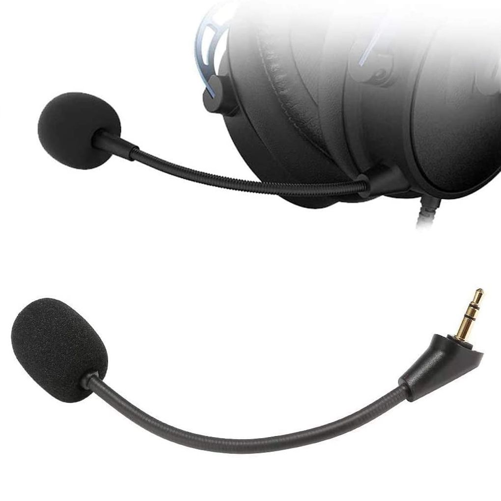 Gaming Headset Microphone Desktop PC Removable 3.5mm Headphone Mic Replacement For Kingston HyperX Cloud Alpha