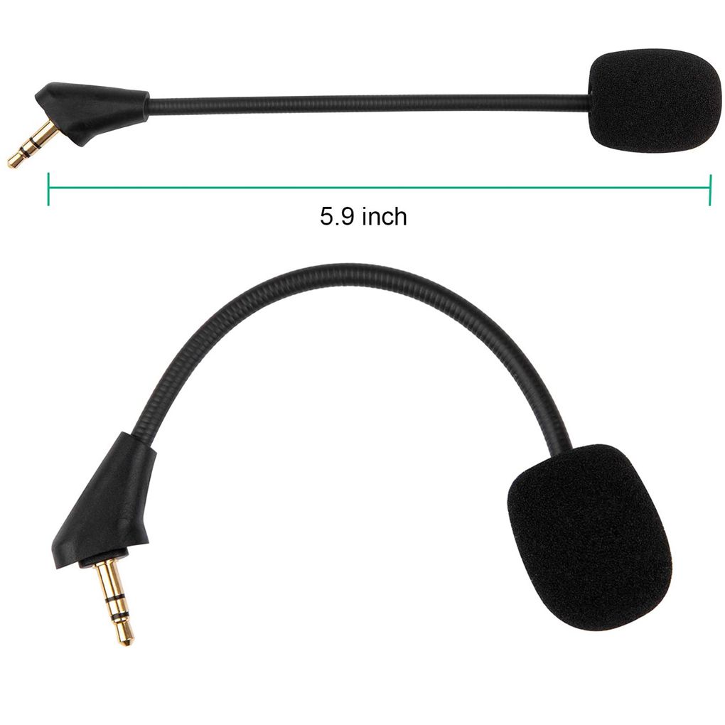 Gaming Headset Microphone Desktop PC Removable 3.5mm Headphone Mic Replacement For Kingston HyperX Cloud Alpha