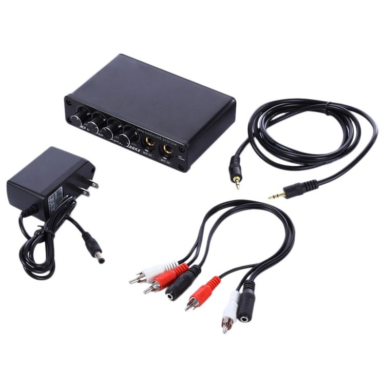 A933 Mini Karaoke Machine System Sound Mixer Amplifier