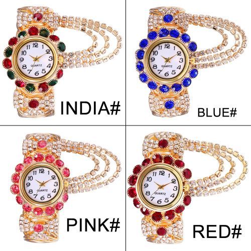 Jihua Women Woman Quartz Wristwatch Leather Ladies Bracelet Luxury Watch