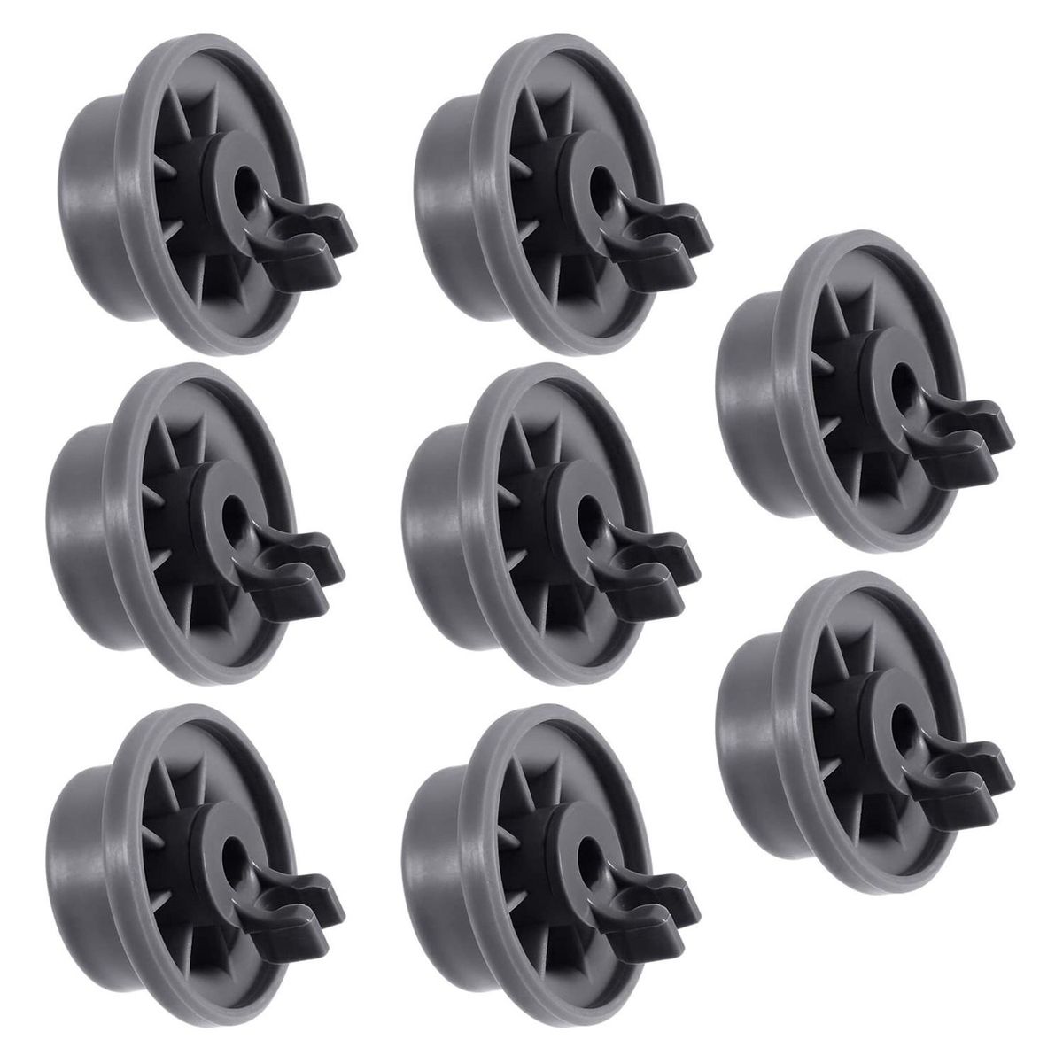 8Pcs Dishwasher Wheel Durable 165314 Dishwasher Lower Rack