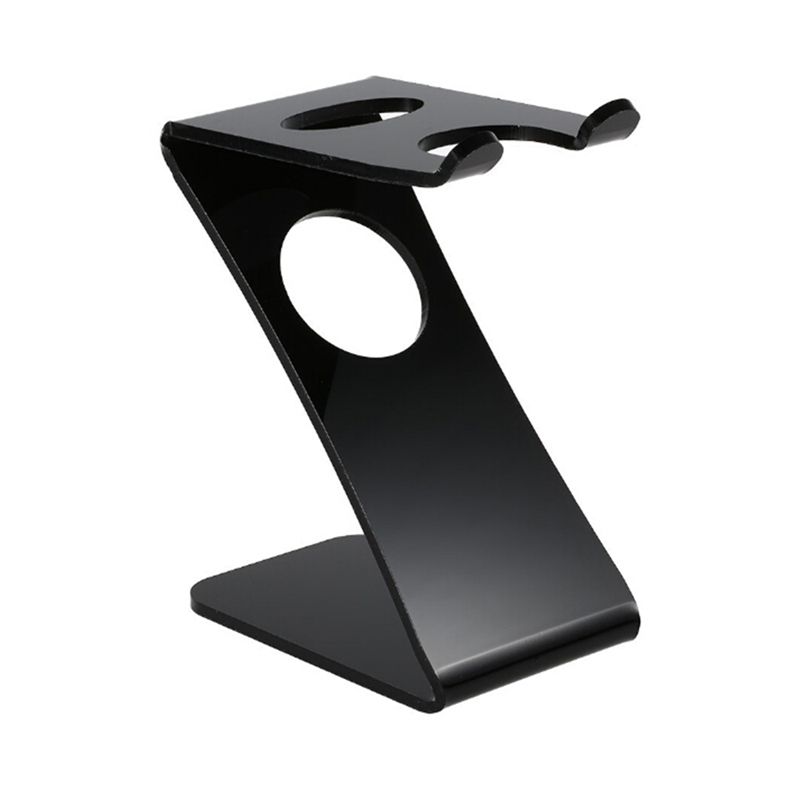 New Drip Shaving Arcylic Stand For Brush Holder Barber Tool