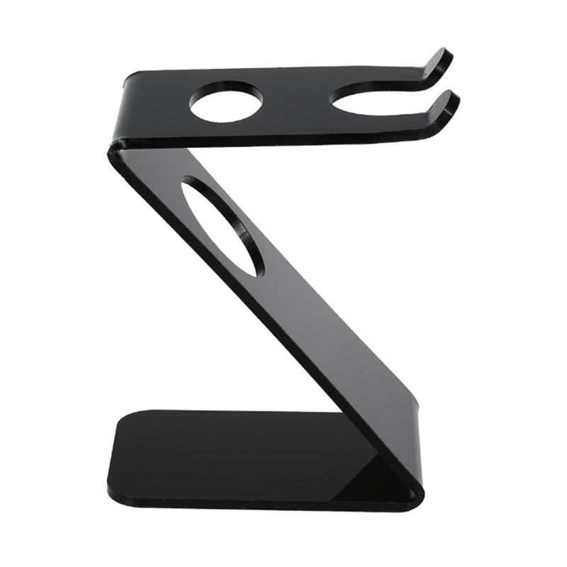 New Drip Shaving Arcylic Stand For Brush Holder Barber Tool