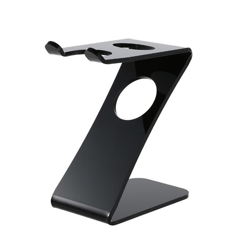 New Drip Shaving Arcylic Stand For Brush Holder Barber Tool