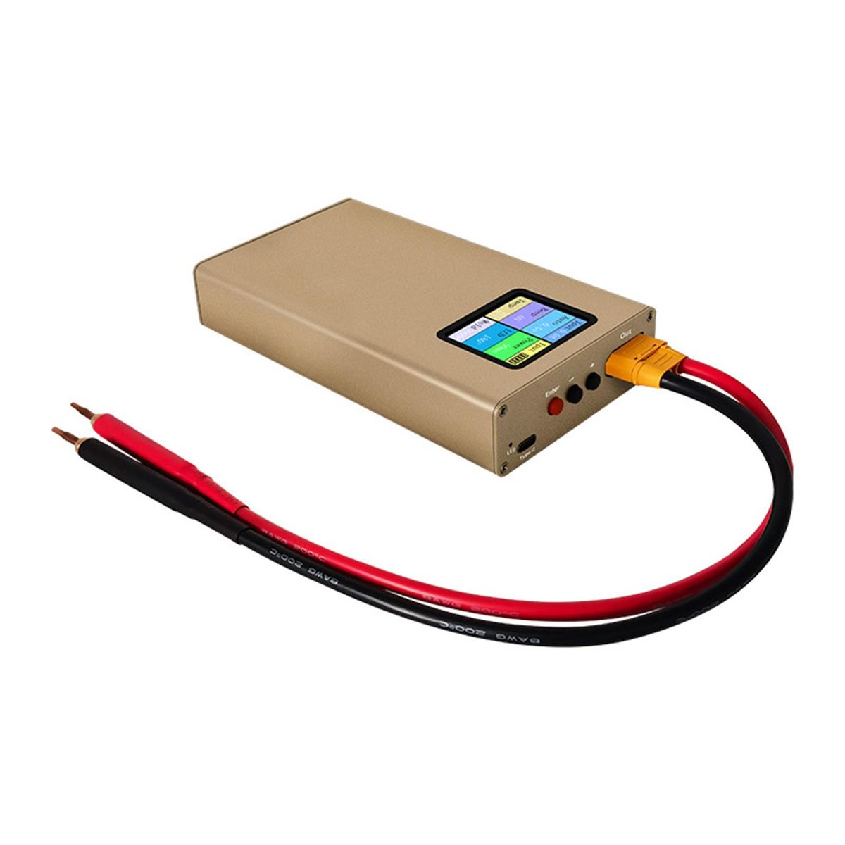 Mini Spot Welding Machine with 1.8-inch Color LCD Screen Portable DIY Battery Rechargeable Spot Welding Equipment for Battery Plate Welding with Nickel Strip