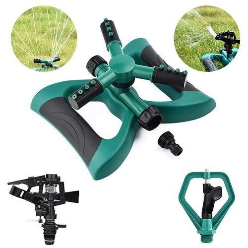 Lawn Sprinkler, Automatic 360 Rotating Adjustable