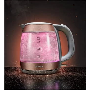 Glass Jug Kettle - 3000W - Pink