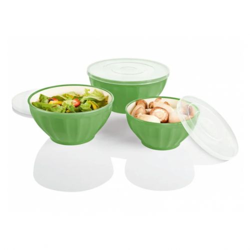 Bowl Set With Practical Tids Set Of 3 (3.6L,2.4L,1.5L)