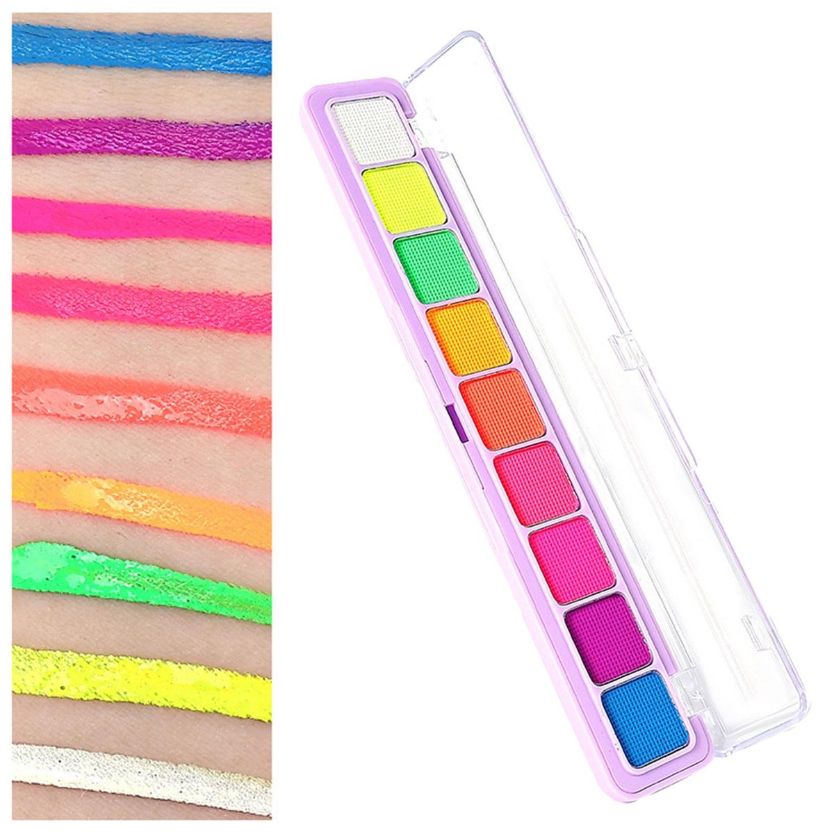 Face Body Paint Luminous Neon Eyeliner Eyeshadow For Party