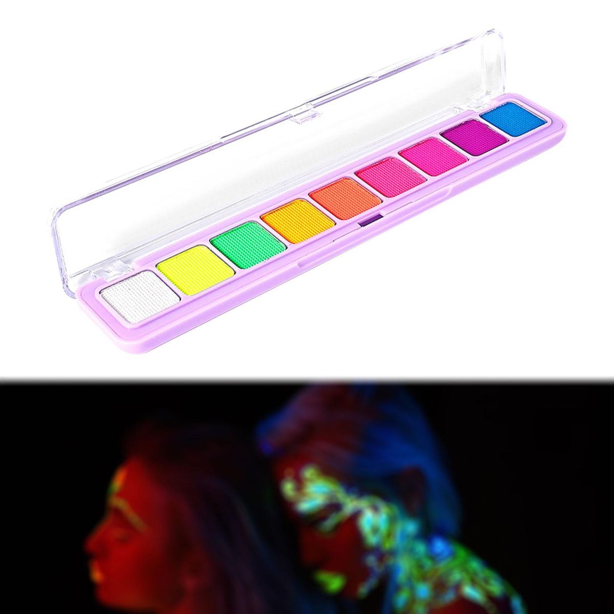 Face Body Paint Luminous Neon Eyeliner Eyeshadow For Party