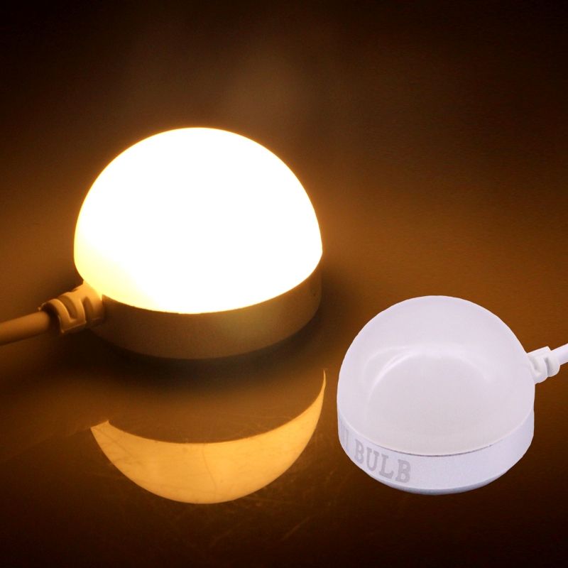 2W 150Lumens 6 LED USB LED Light Bulb With Magnetic & Cable