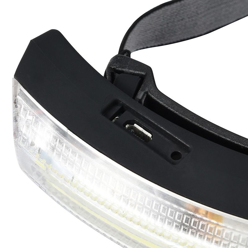 3000LM Rechargeable COB LED Flashlight Outdoors Headlight Headlamp Head Light Lamp Torch Lanterna With Headband BIL