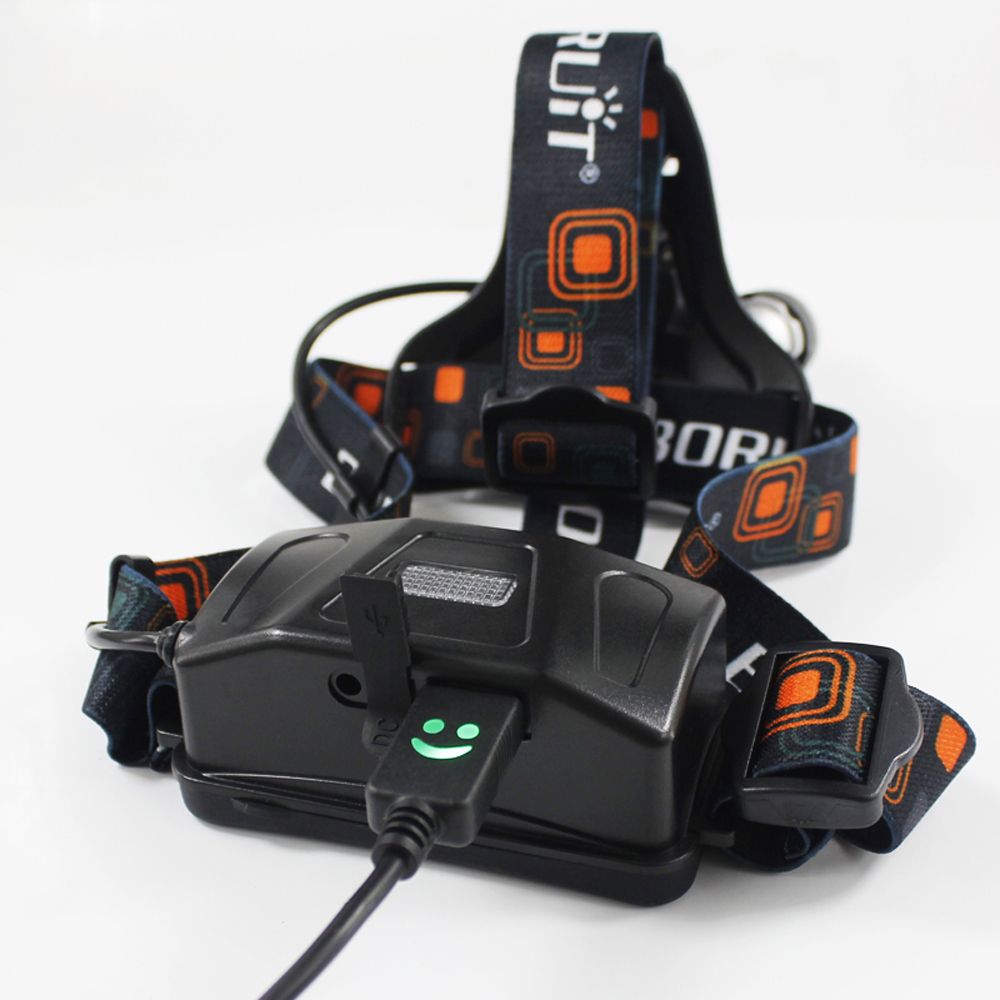 XML T6 R2 LED Headlight 4-Mode Powr Bank Headlamp Use 18650 Battery Flashlight Waterproof Hunting Camping Head Torch BIL