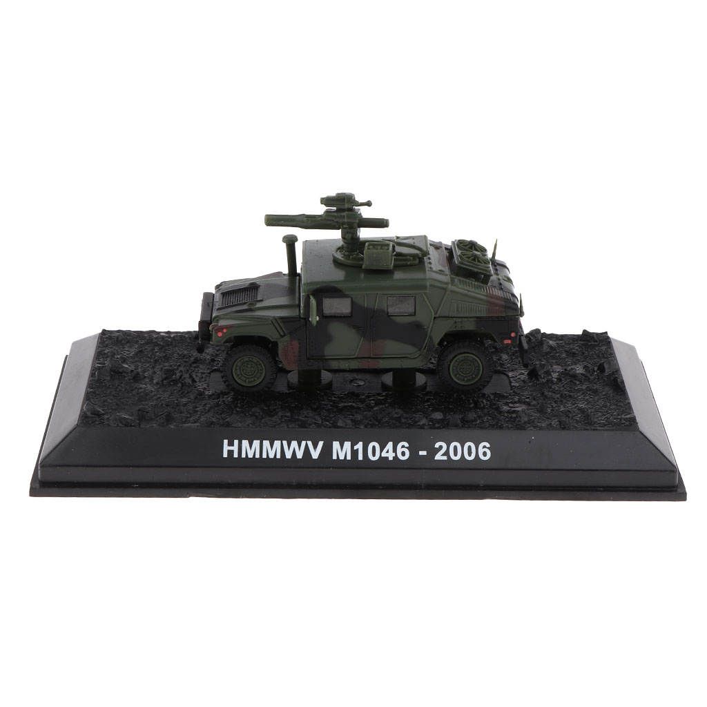 1/72   Humvee Car Anti- TOW Artillery Model For Children Toys