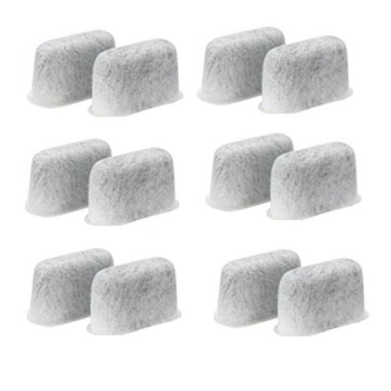 12 Pack Replacement Charcoal Water Filters for ALL Coffee