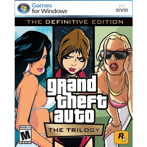 Grand Theft Auto GTA: The Trilogy – The Definitive Edition PC Game + Free Gift