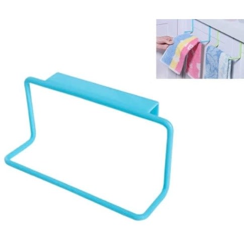 Door Hanging Towel Rack Holder - Blue