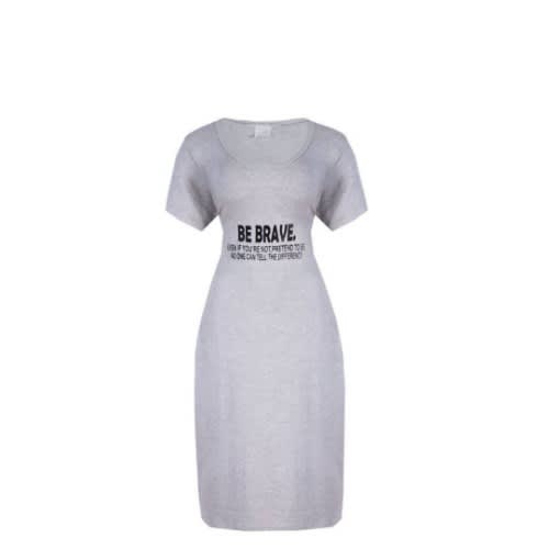 Ladies Maxi Gown - Ash