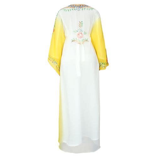 Multicolored Dress - Yellow