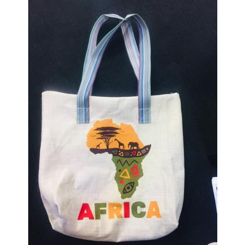 African Artistry 5 Custom Branded Tote Bag