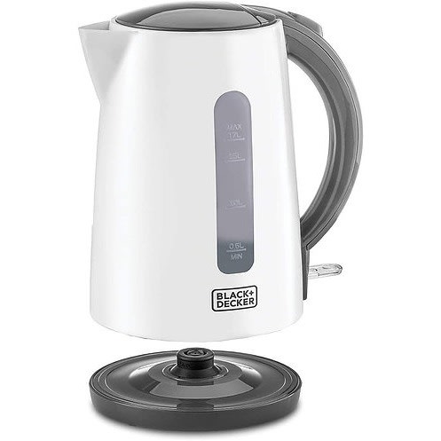 Black+Decker - Concealed Coil Kettle - 1.7 L - Jc70-b5 - 2200W -  White