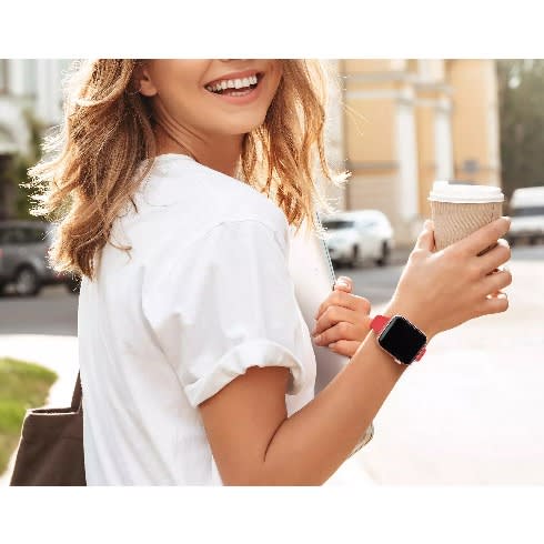 Square Led Watch - Red