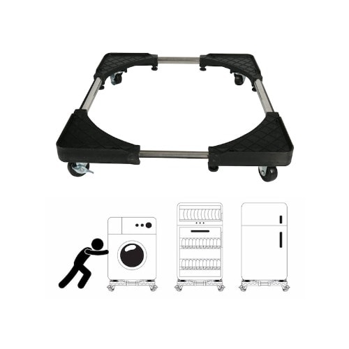 Base Stand For Washing Machine And Refrigerator With Wheels