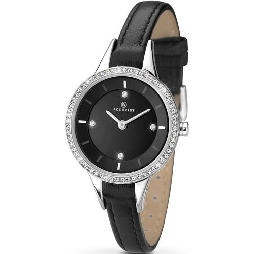 8041 Ladies Leather Strap Watch