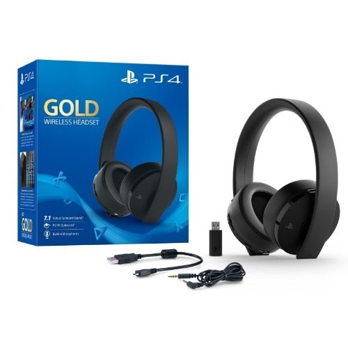 Ps4 Gold Wireless Headset