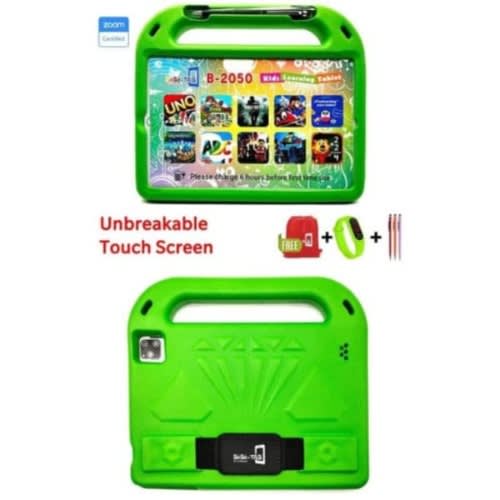 Tab B2050 Kids Tablet - 10" - 64GB ROM + 4GB RAM -Dual Sim- 4000mAh - Green