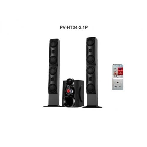 2.1ch High Class Bluetooth Speaker + Free Surge Pv-ht34-2.1p